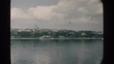 Pearl Harbor Hawaii (1958): A Big River In A Panoramic Sight