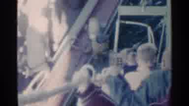 Pearl Harbor Hawaii (1958): Adults Helping Younger Boys Get On Board Of A Ship