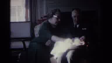 Ohio USA (1959): An Elderly Couple With Small Infant Child