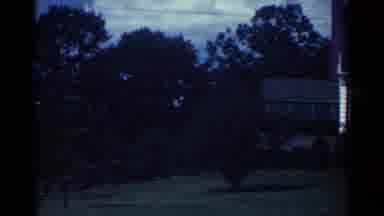 Ohio USA (1959): People Arriving At A House In A Previous Era Of Time