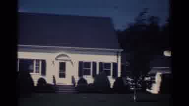 Ohio USA (1959): A Pan Shot Which Shows A House And Other Parts Of The Property