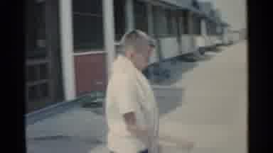 San Francisco (1959): Boy And Man Leave Cottage To Go Swimming
