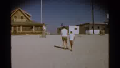 San Francisco (1959): Mother And Son Walk Away From The Camera Towards The