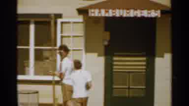 San Francisco (1959): People Walking On The Street And A Woman In A Skirt In The