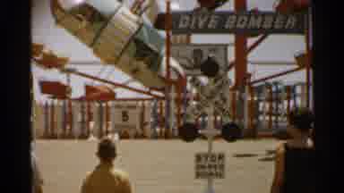 San Francisco (1959): Children Playing Games Of Chance And Getting On Rides At The