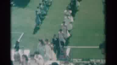 South Dakota (1959): A Whole Bunch Of Girls In White Dresses Processing Down To