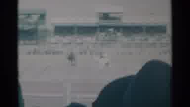 Cheyenne Wyoming (1960): Audience Members Preparing To Seat For Horse Race