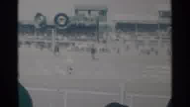 Cheyenne Wyoming (1960): A Bunch Of Horses All Getting Ready To Participate In A