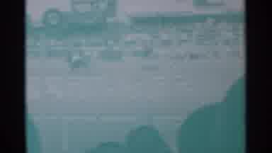 Cheyenne Wyoming (1961): Rodeo With Someone Riding On The Back Of A Horse And