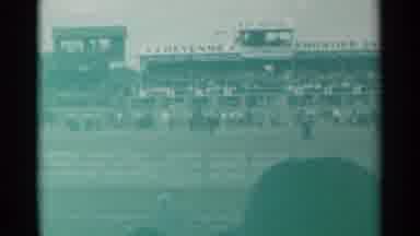 Cheyenne Wyoming (1961): Black And White Footage Of Men Riding Horses At A Rodeo