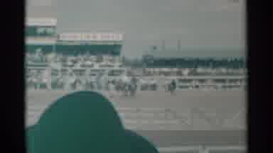 Cheyenne Wyoming (1961): Man Competitively Riding A Horse Trying Not To Get Bucked