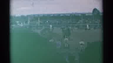 Cheyenne Wyoming (1961): People Recording Horses Riding