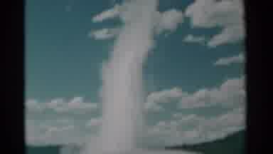Cheyenne Wyoming (1961): A Snow Burst Out And Touch The Sky With Pure White Color