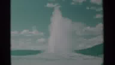 Cheyenne Wyoming (1961): Water Jumping From Gasser And Going In Blue Sky