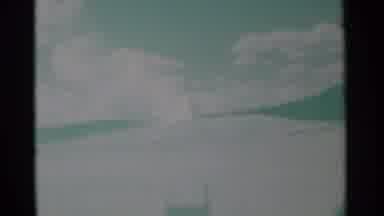 Cheyenne Wyoming (1961): Steam Rises From A Geyser At The Crest Of A Small Hill