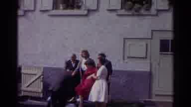 Germany (1961): People Comically Posing For A Photo