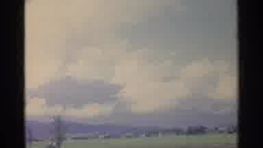 Germany (1961): Scenic Landscape Of Cloudy Day Hills