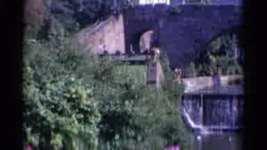 Germany (1961): Ivy Covered Balcony And Wall On A Bright Sunny Day