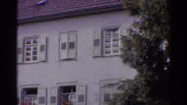 Germany (1961): The Old House With Flowers On The Windows That Belongs To Rich