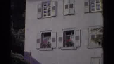 Germany (1961): Multiple Floor And Windows In White Building With Volkswagen