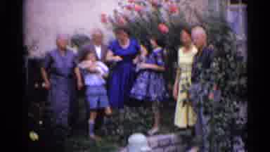 Germany (1961): Seven Old People In An Old Limey Video Hanging Out At A Garden
