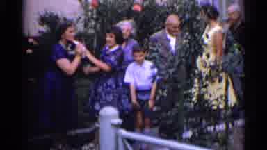 Germany (1961): Family With Kid And Dog Having Fun And Getting Ready For Family