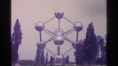 Paris France (1961): Archive Footage Of Tourist Visiting The Atomic Landmark In