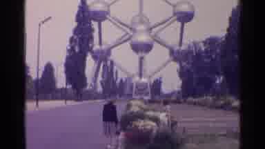 Paris France (1961): Quest People Science Shapes Flowers Park Filed Technology