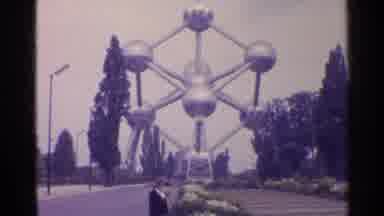 Paris France (1961): A Bunch Of Big Metal Balls With Big Metal Spires In Between