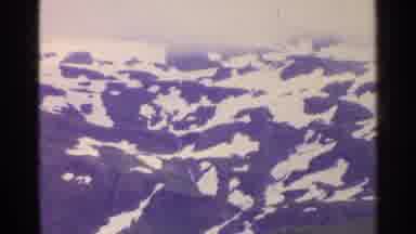 Switzerland (1961): Scenic Snow Covering Trees And Mountains Under Foggy Sky