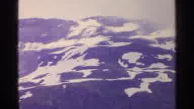 Switzerland (1961): Tall Large White And Black Snowy Rocky Winter Mountain Range