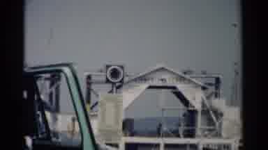 Jamestown Virginia (1962): Cars Driving Off Of Ferry