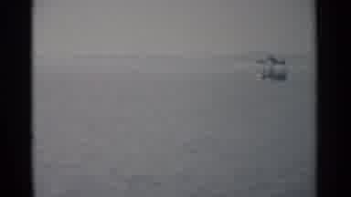 Jamestown Virginia (1962): Object In Ocean On A Clear Day