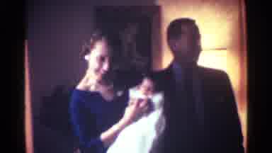 Kentucky USA (1963): Husband And Wife Showing Off Baby