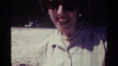 Nassau Bahamas (1963): Old A A Lady Riding A Bicycle In The Seventies