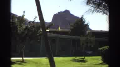 Scottsdale Arizona (1968): Family Pool Day With The A Mountain