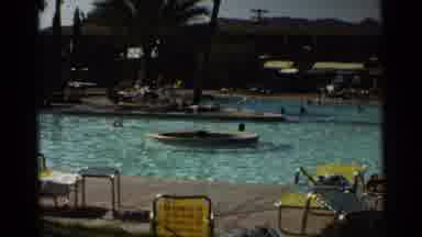 Scottsdale Arizona (1968): Free Roam Swimming In The Swimming Pool With The Family