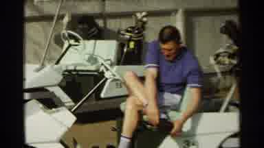 Scottsdale Arizona (1968): Two Friends Preparing Themselves To Play A Game Of Golf
