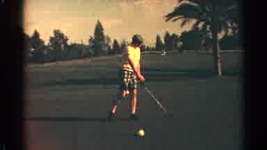 Scottsdale Arizona (1968): Smooth Transition Of Traditional Men Playing Golf In