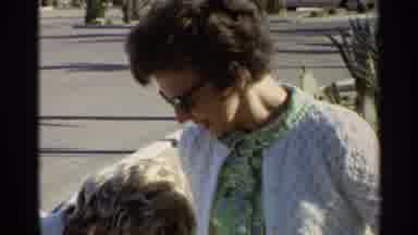 Scottsdale Arizona (1968): Two Women Who Are Petting A Cactus For Some Reason They