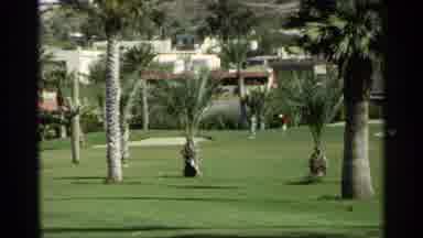 Scottsdale Arizona (1968): Irving The Golf Cart While People Golfing Summer