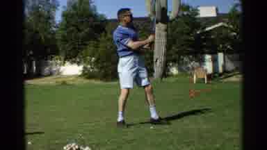 Scottsdale Arizona (1968): A Man And A Woman Enjoying A Game Of Golf In A