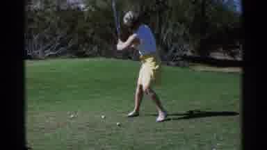 Scottsdale Arizona (1968): The Women Play With Golf And Do Great Shot