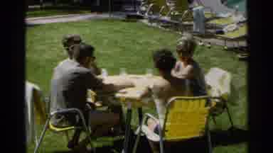 Scottsdale Arizona (1968): Family Having Picnic Playing Golf