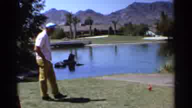 Scottsdale Arizona (1968): The Man Likes To Play Golf On Vacation