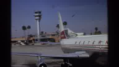 Scottsdale Arizona (1968): Two Women Looking At An Airplane