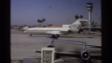 Scottsdale Arizona (1968): An Airplane Slowly Rolling In Preparation For Take Off