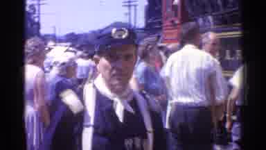 Chicago Illinois (1976): People Standing On Loading Platform Waiting For Train On