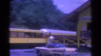 Chicago Illinois (1976): Train Station At WKSS Railroad Museum Including A