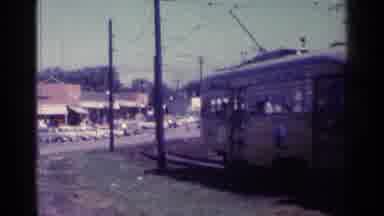 Chicago Illinois (1976): A Trolley Zooming Through The Town Doing Who Knows What
